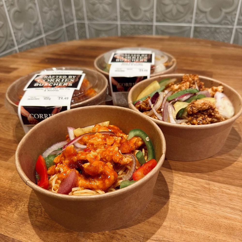 Crispy Chicken Noodle Bowls