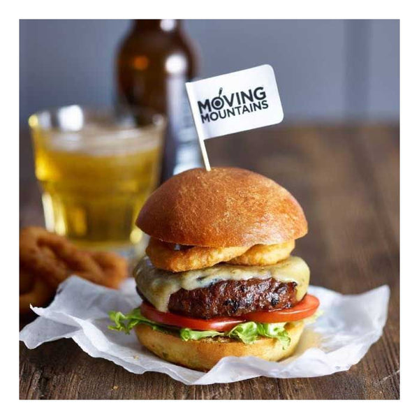 2 x 4oz Moving Mountains Plant-Based Burger