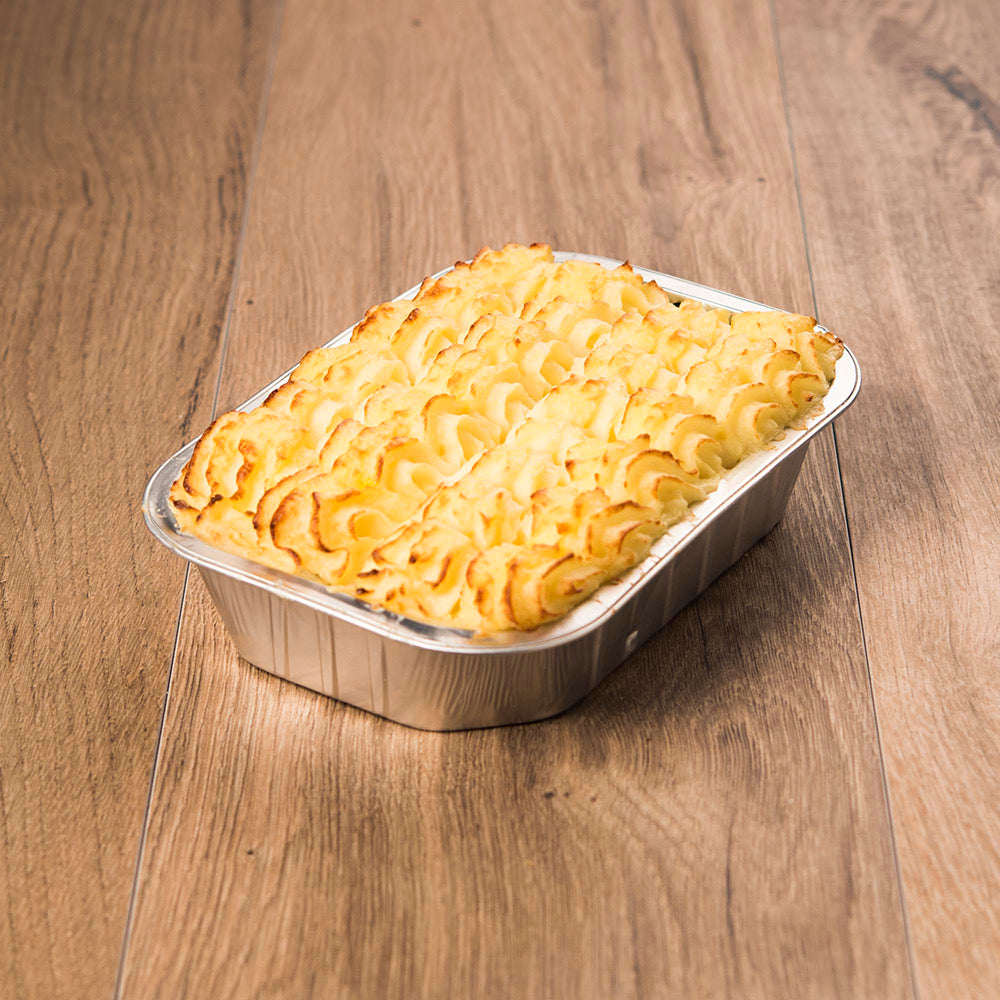 Chicken & Ham Pie with Mash Topping