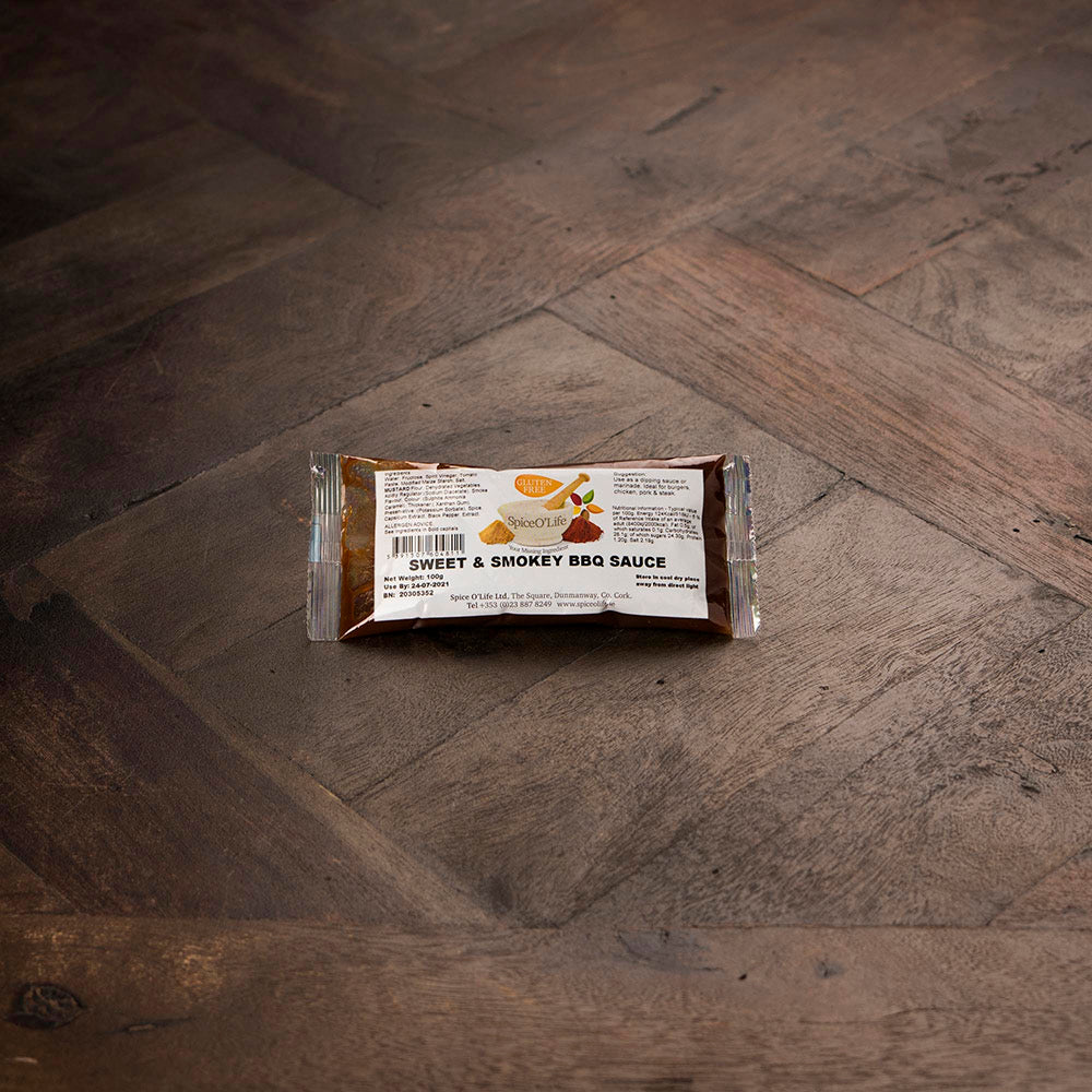 Spice O'Life Sweet and Smokey BBQ Sauce sachet 