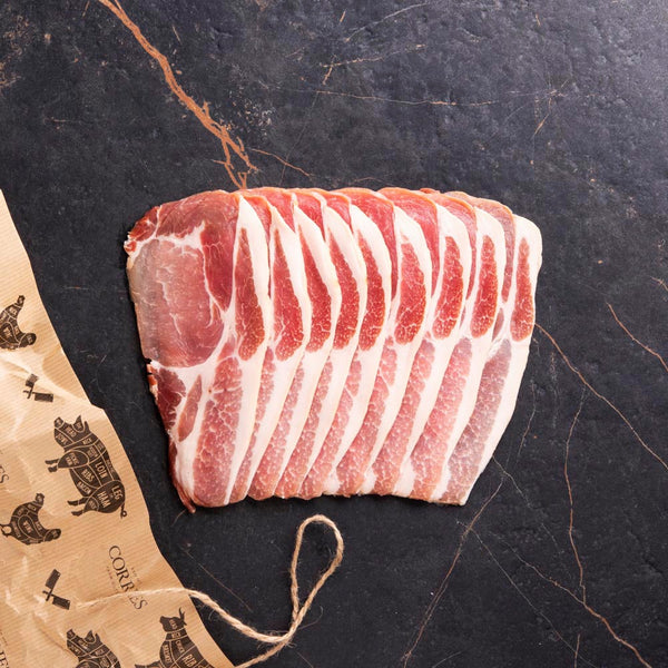 Butcher's Maple cured bacon slices