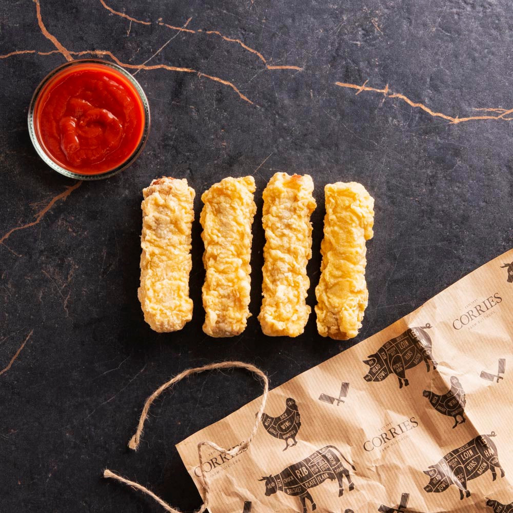 4 Chippy Battered Sausages