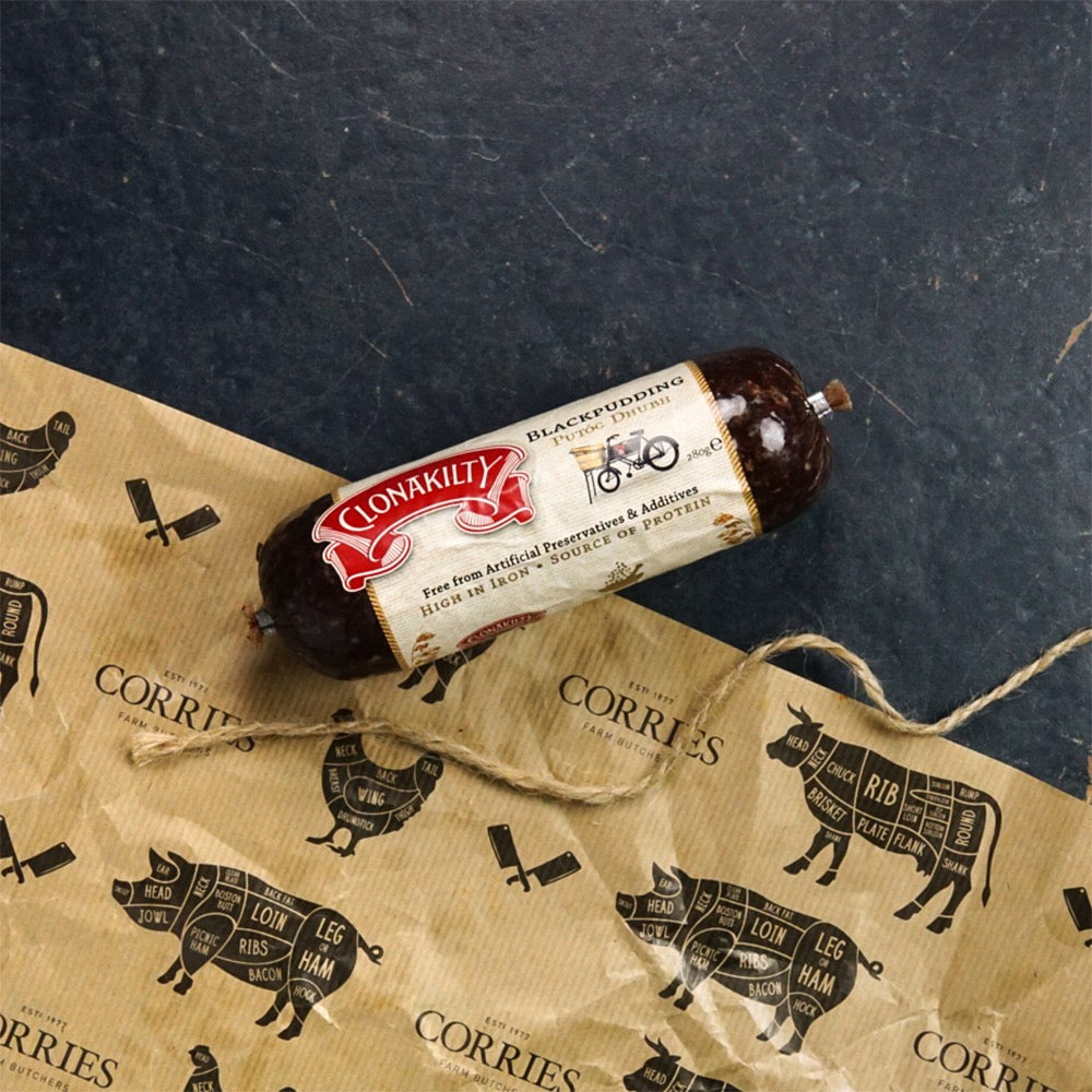 Clonakilty Black Pudding Log 