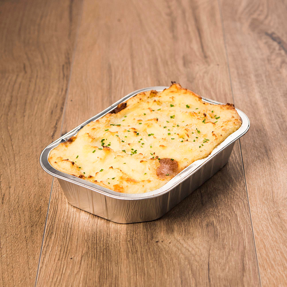 Steak and Onion with a Cheesy Champ Topping 