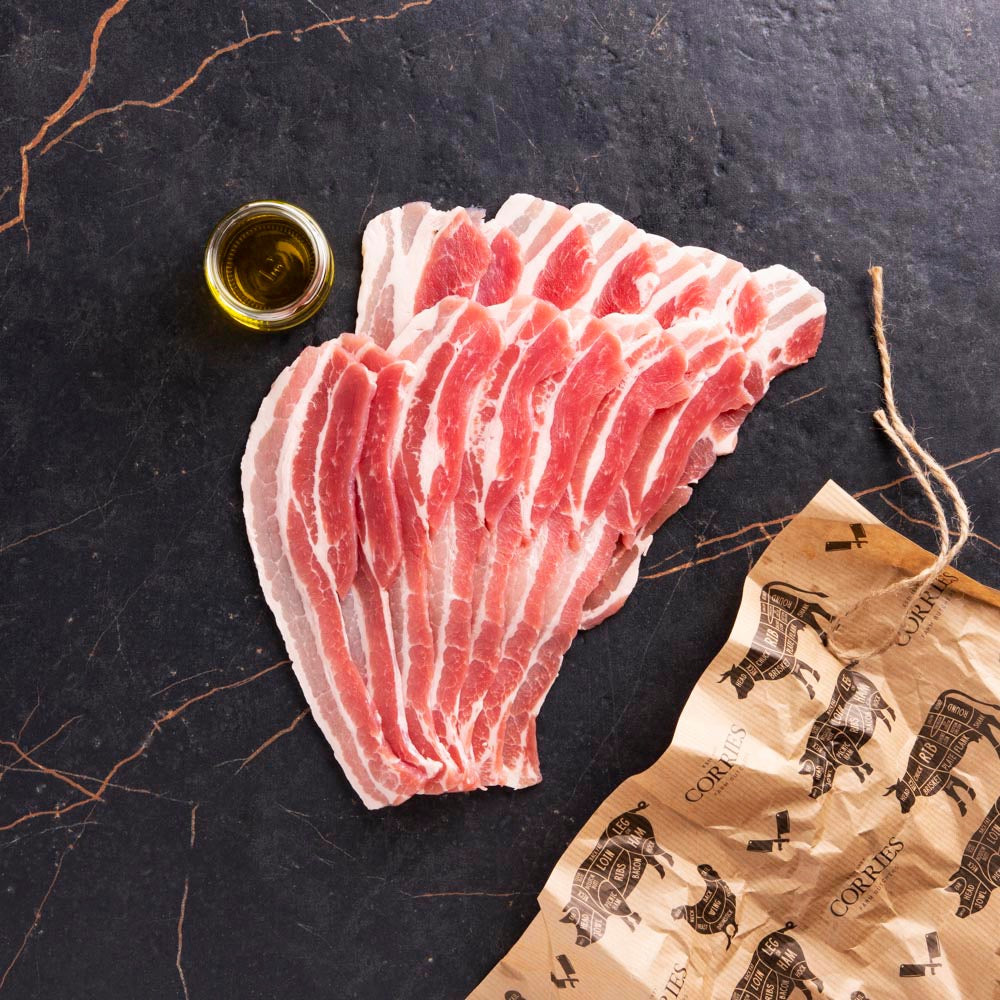 Streak Rashers Butcher's Streaky Bacon Rashers | Corries